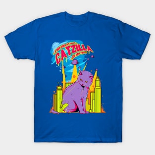 Alien Cat Attack T-Shirt